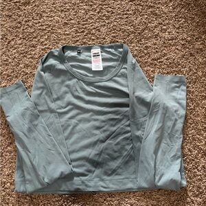 Gymshark long sleeve cropped workout top